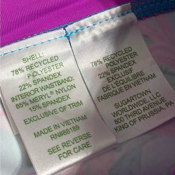 Lilly‎ Pulitzer | NWT Girl's Youth XL 12-14 Weekender Legging in Seaweed Samba - Picture 6 of 7